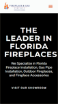 Mobile Screenshot of fireplaceandgas.com